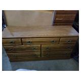 Carolina furniture long dresser. Nice. 62x17x30.