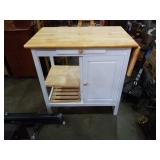 Kitchen island. 36x36x24. All drawers open well.