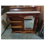Hutch top with mirror. 48x41x8.
