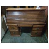 Roll Top desk. 54x20x45.