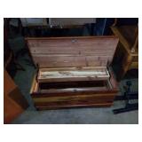 Cedar chest. 37x16x16.