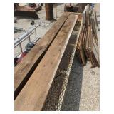 8 pieces of barn wood
96 inches long or so
6 to