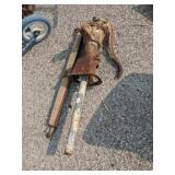 Pump and single tree