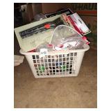 Small basket of this-and-that.
 Old & New.