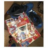 Box of paints the Christmas Nike shoes size 13