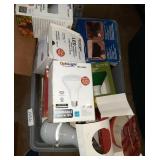 Large tote full of LED spotlight light bulbs Plus