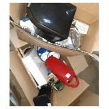 Group of kitchen items coffee pot Electric knife