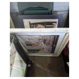 2 pictures , 2 chairs