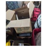 Two boxes of pans and stuff