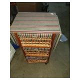 Portable 3 basket cabinet