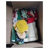 Kitchen towels, blankets and more