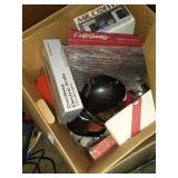 Electric knife, kitchen goodies