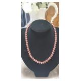 Single Strand Brown pearl necklace