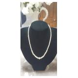 Dainty Cascading Pearl Necklace