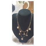 Copper love necklace