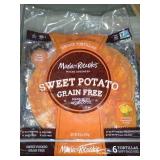 You get 8 packs of sweet potato tortillas