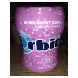 You get 4 bottles of orbit sugar-free gum