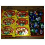 You get a box of 42 candies. 24 peanut butter