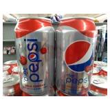 You get 24 cans of diet cherry pepsi