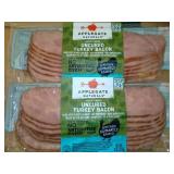 You get 6- 8oz packages of uncured turkey bacon