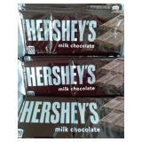You get 18 regular size hershey bars