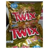 You get 3 bags of fun size twix