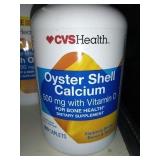 You get a bottle of 300 oyster shell calcium