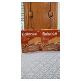 2 Box BALANCE PEANUT BUTTER NUTRITION BARS. 6