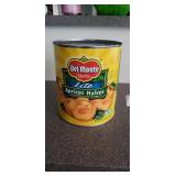 Large Can APRICOT HALVES by DEL MONTE. 
Over 6