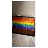 FLAG RAINBOW FLAG. 3 FEET BY 5 FEET. NEW IN