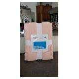 TWIN SIZE MICROFLEECE BLANKET by ROOM ESSENTIALS,