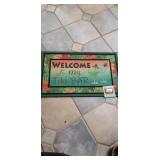 WELCOME TO MY TIKI BAR DOORMAT 
18 inch X  30