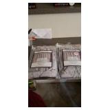 2 One Line Valance by ALLENDALE. 52 inches by 17