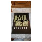 PORN STAR TRAINEE. NEW METAL SIGN