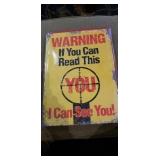 WARNING IF YOU CAN READ THIS I CAN SEE YOU
New