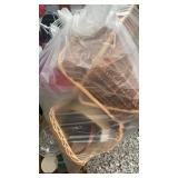Large plastic bag full of baskets!