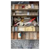 Sport King tackle box with contents