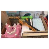 Wind chimes, piggy banks, 2 New Drones,