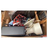 Box with serving tray lamp? Camera case, NEW