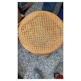 Tall cane top stool