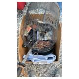 Bed pad, old bird cage, umbrella, bingo and more!