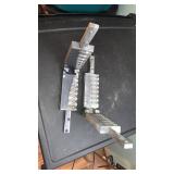 Fishing weight molds x2
