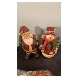 Santa and Snowman