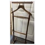 Suit Rack & Vintage Mirror