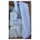 White material to make lambs