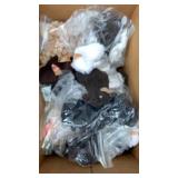 Box of material to make Buffalo and goats