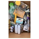 Box with new handles, electrical, nails and more!