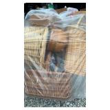 Large bag of baskets all shapes and sizes