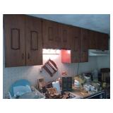 Group vintage upper & lower cabinets buyer