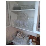 Etched stemware Fostoria